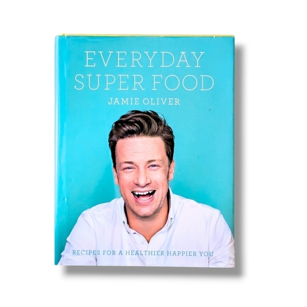 Everyday Super Food by Jamie Oliver - Blue Cover Cookbook